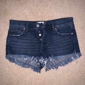 Free People Cutoff Denim Shorts